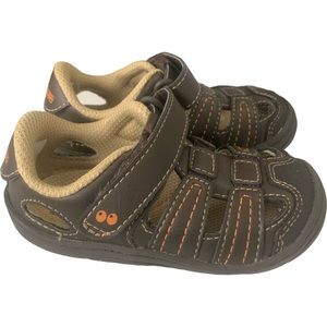Surprize by Stride Rite Brown Ace Sandal -  NEW!